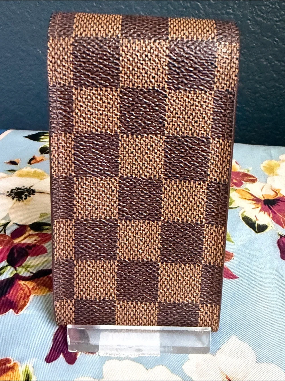 Louis Vuitton Brown Damier Cigarrete/lipstick holder.